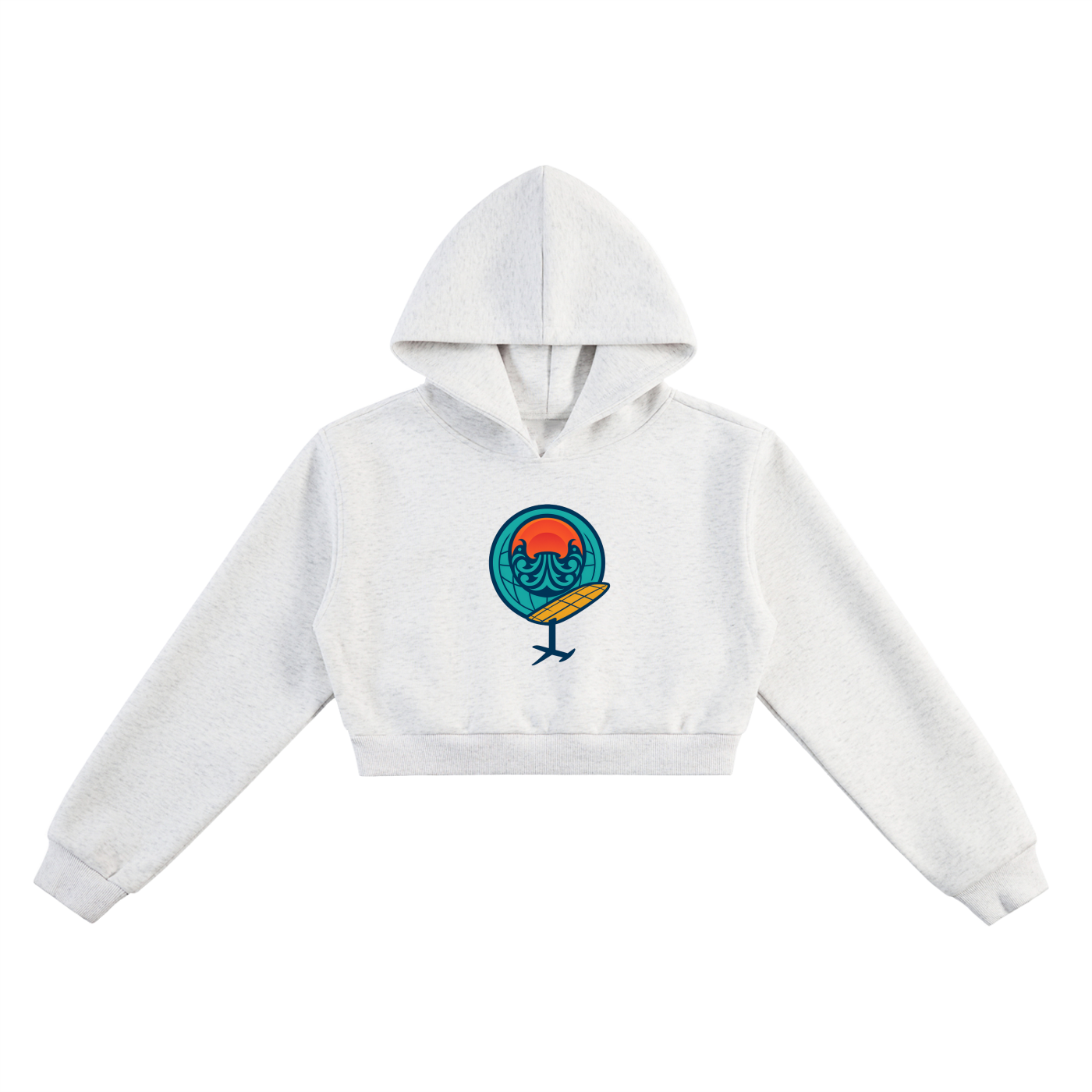 Essential Cropped Hoodie