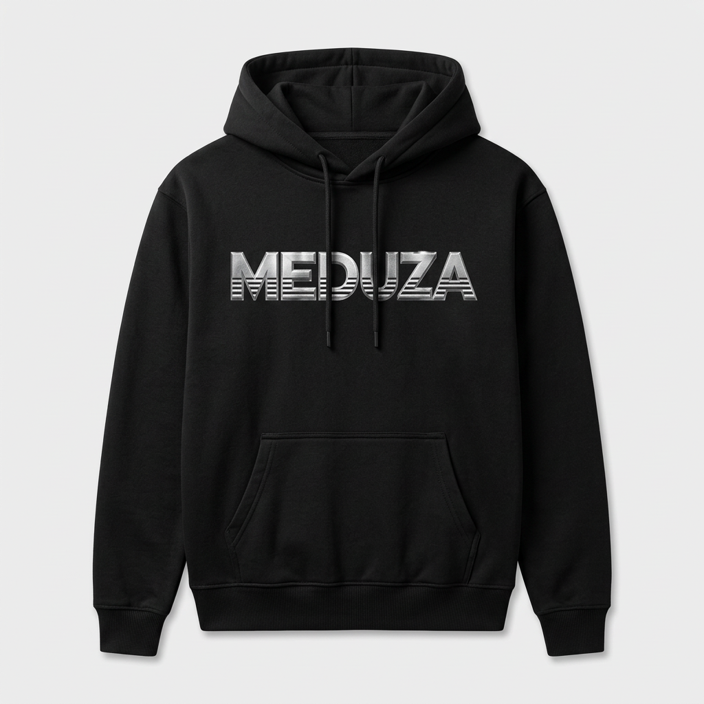 Silver Skyline hoodie product mockup
